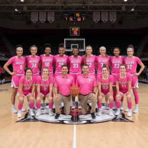 athletic breast cancer awareness shirt